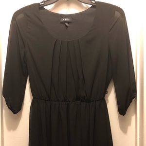 A. Byer Women’s Black Dress